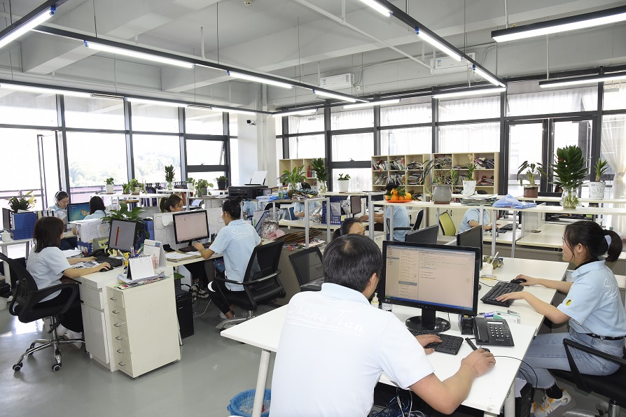 Professional sales team